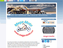 Tablet Screenshot of mega-moto.ch